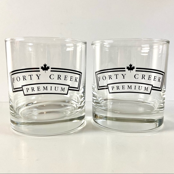 Set of 2, ✨New in Box✨Forty Creek Premium Whiskey Glasses - Picture 7 of 7